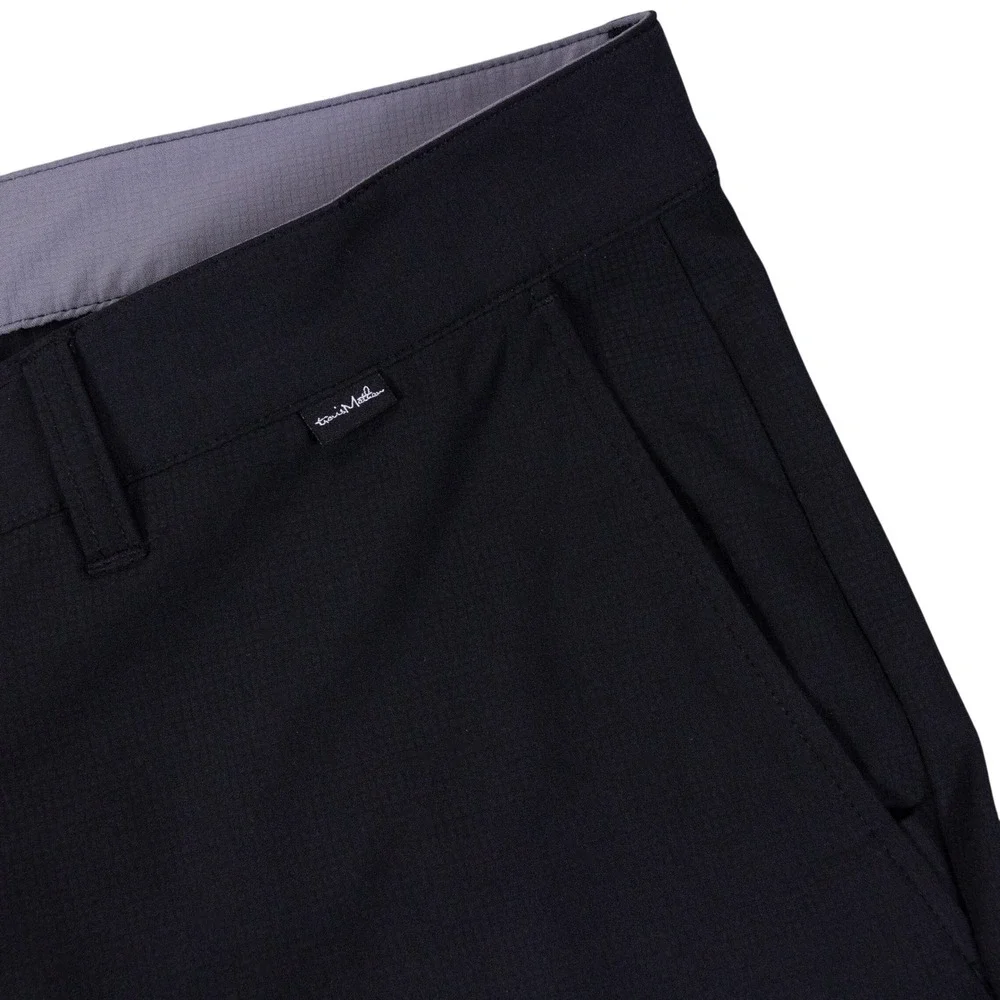 Travis Mathew Golf Pants Mens 38 Black Poly Spandex Performance Stretch